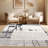 Gabriel Contemporary High-Low Abstract Beige Indoor Area Rug, Assorted Sizes-106646059
