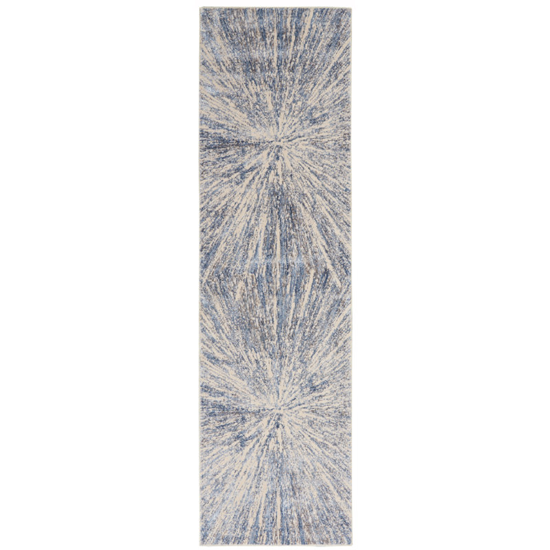 Sariya Abstract Indoor Rug, Runner 2'2" x 7'6"