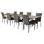 Jayesh 8 - Person Patio Dining Set with Extendable Rectangular Table , Cushions Included-65751512