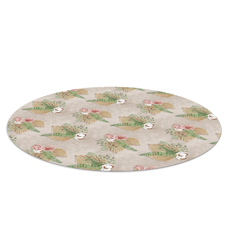 Arber Hard Floor Straight Round Chair Mat