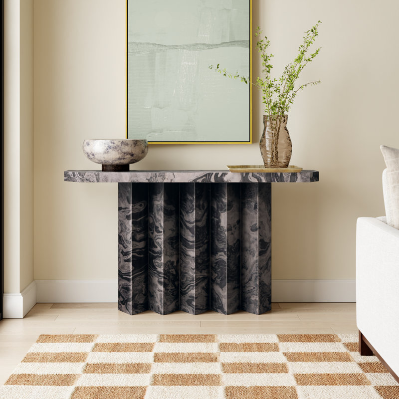 Braden Marble Console Table