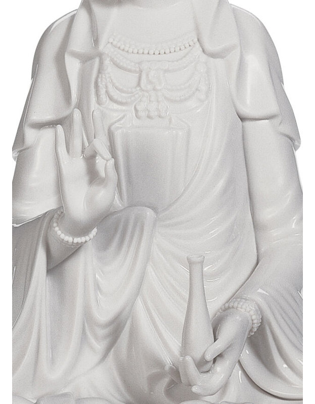 Kwan Yin Figurine, White