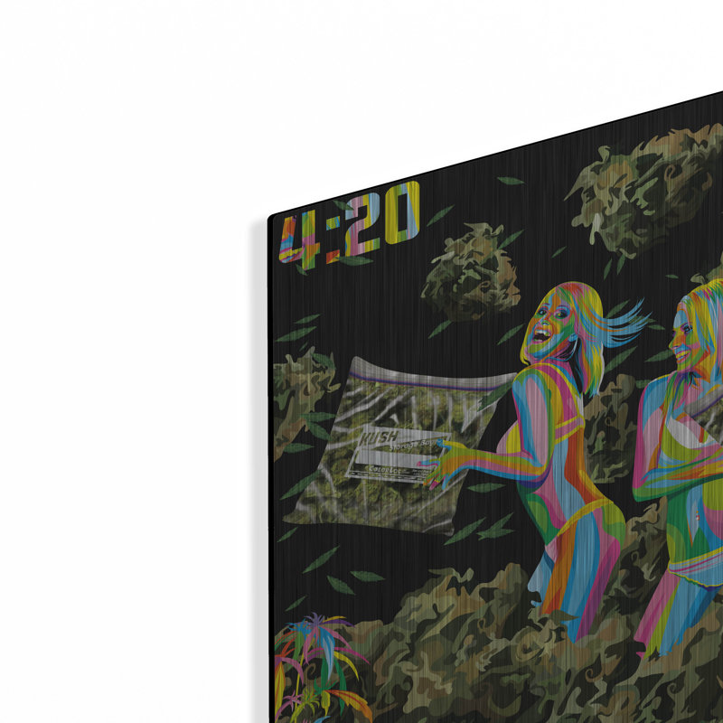 «Pillow Fight» par Bob Weer, H 12 po x l 12 po