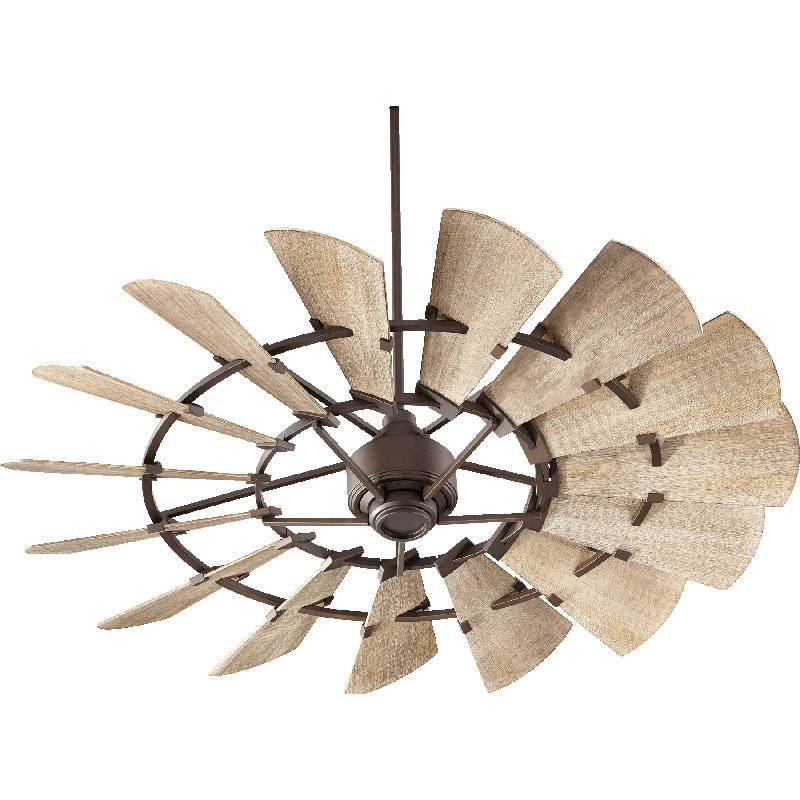 Evgenij 60'' Ceiling Fan, Oiled Bronze