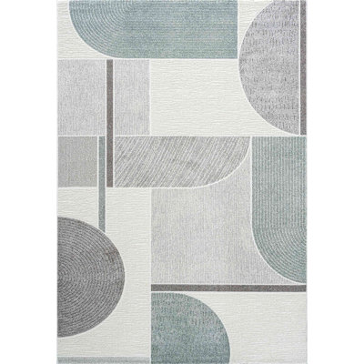Toney Geometric Area Rug