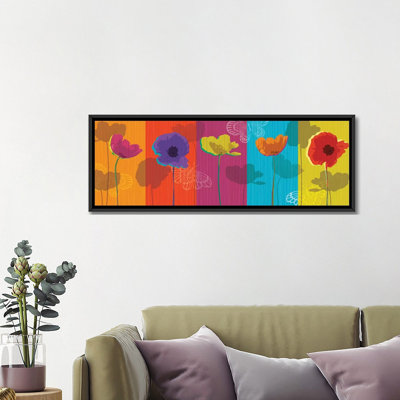 «Poppylici», impression sur toile tendue