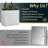 Metal Planter Box Black-314889772-314889760