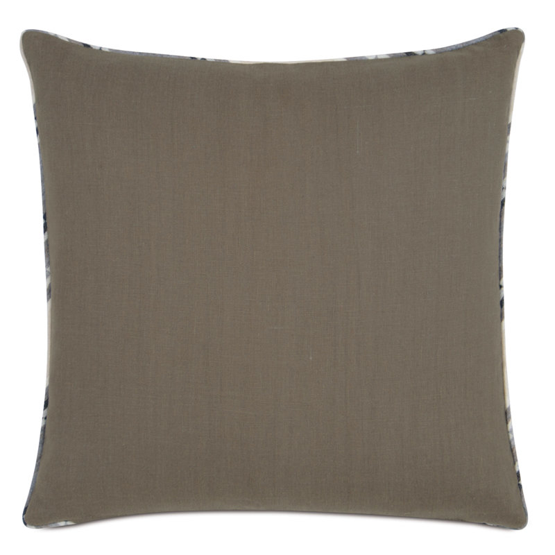 Telluride Square Pillow Cover & Insert, 20"H x 20"W x 6"D, Faux Down