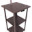 58" Squared Sofa Side Shelves Table Lamp W/ Power Station