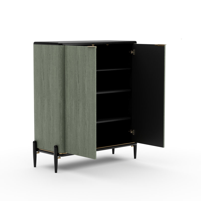 COFFRE DE MADERA - VERDIGRIS