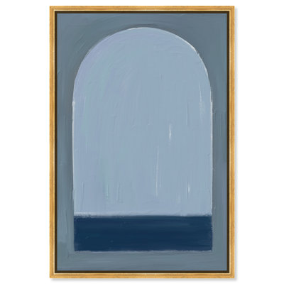 Minimal Ocean Window Print by Oliver Gal