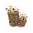 Simulated Stump Root Planter Flower Pot