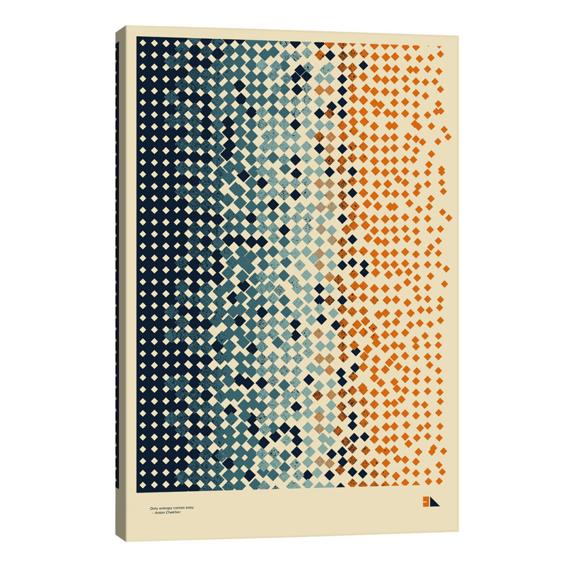 Entropy - Print on Canvas, 101.6 cm H x 66.04 cm W x 1.91 cm D, No Frame