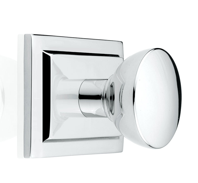 Poignée ronde Sula de 1 1/4 po de diamètre, Chrome brillant