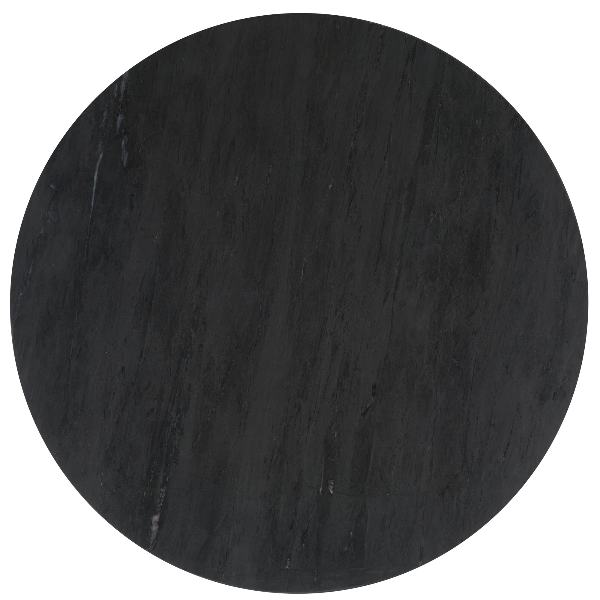 Daktari Marble End Table, Black