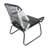 Elegant Woven Lounge Chair With Metal Framework And Water- Cushions Stylish Outdoor Armchair Strong Base Spill- Padding
