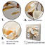 Magnolia beige et fleurs vertes-320606377-320606370