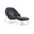 Polyester gris foncé / laine cachemire est en rupture de stock