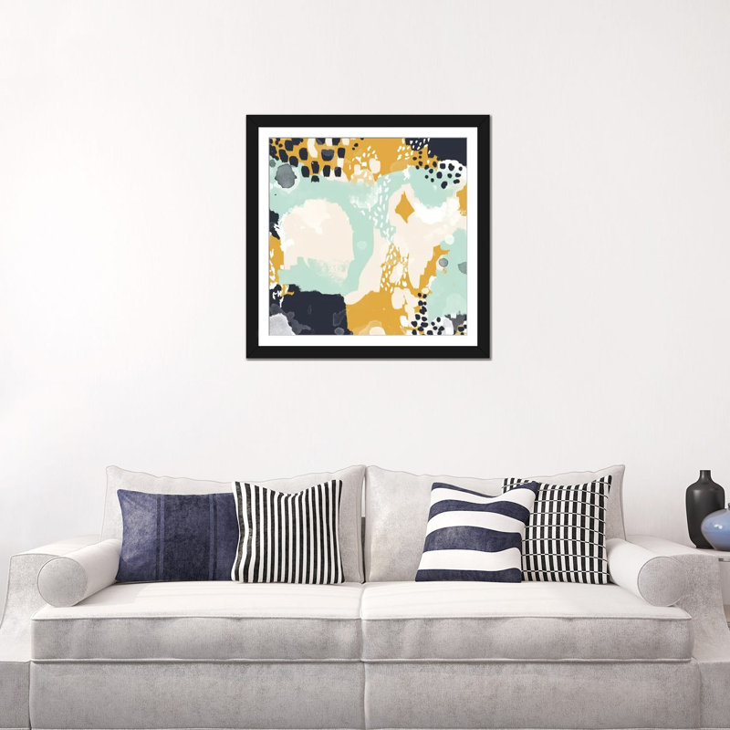 « tinsley », reproduction d’art sur toile, H 24 po x l 24 po x P 1 po, Papier d'art encadré noir
