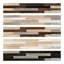 Panneaux muraux en bois de grange massif 47,25 po x l 4,75 po-104826364