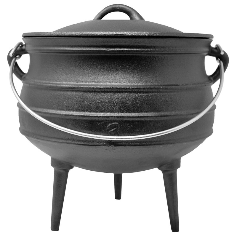 Klarstein Beefalo Cast Iron Round Casserole Dish, 8