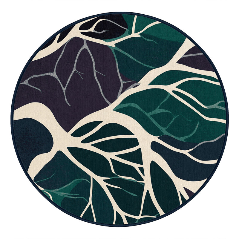 Stellar Bramble Rug, Round 6'