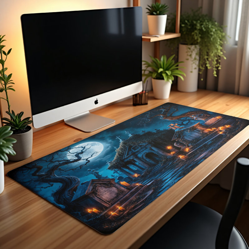 Polyester Desk Pad, 23.6x13.8