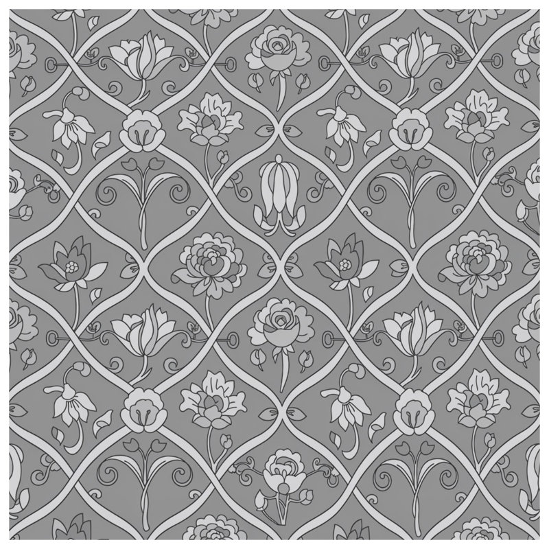 Rideaux de douche Floral, 70in W x 93in H