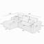 Canapé modulaire 100,39 pouces avec méridienne en L et siège profond-922832468-922832472