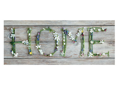 Home Floral by Howard Shooter - No Frame Print
