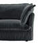 Canapé modulaire en L avec repose-pieds convertible