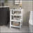 Mcneal Freestanding Bathroom Shelf With Open Storage, White-1780432055