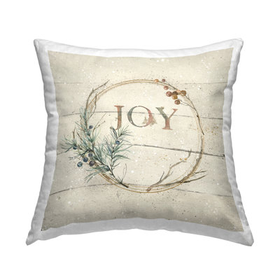 Housse et insert en polyester pour coussin carré par Carol Robinson
