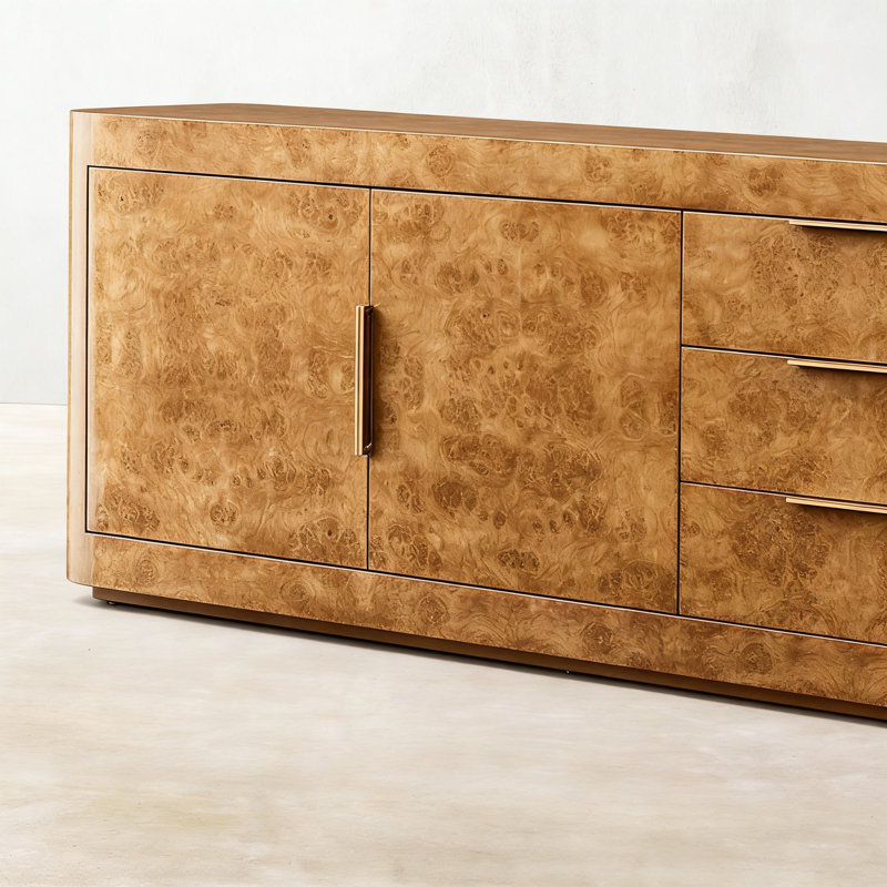 Meuble télé avec rangement de style américain