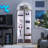 76" Tall Arched Display Cabinet-1236435773