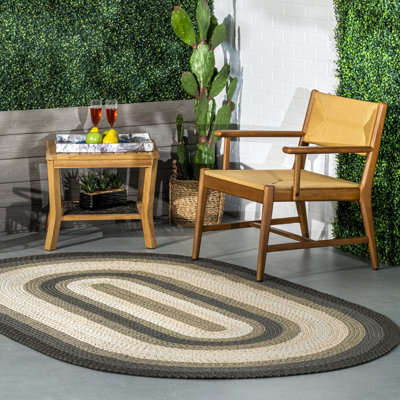 Tapis intérieur / extérieur beige Fieldbrook