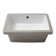 APRESSHUI 12'' Ceramic Rectangular Bathroom Sink with Overflow