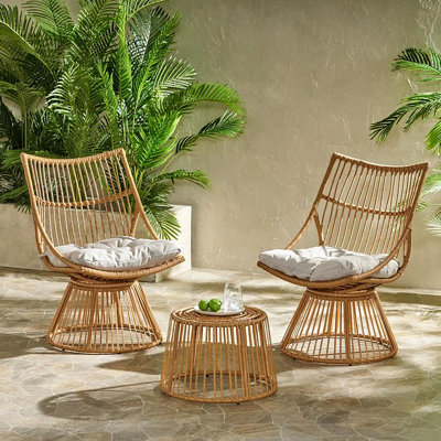Chaise et table d'appoint Elaine