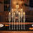 26.5in 7-Arm Clear Acrylic Candelabra with Shade for Wedding Table Centerpiece Party Event Decor-1474925237