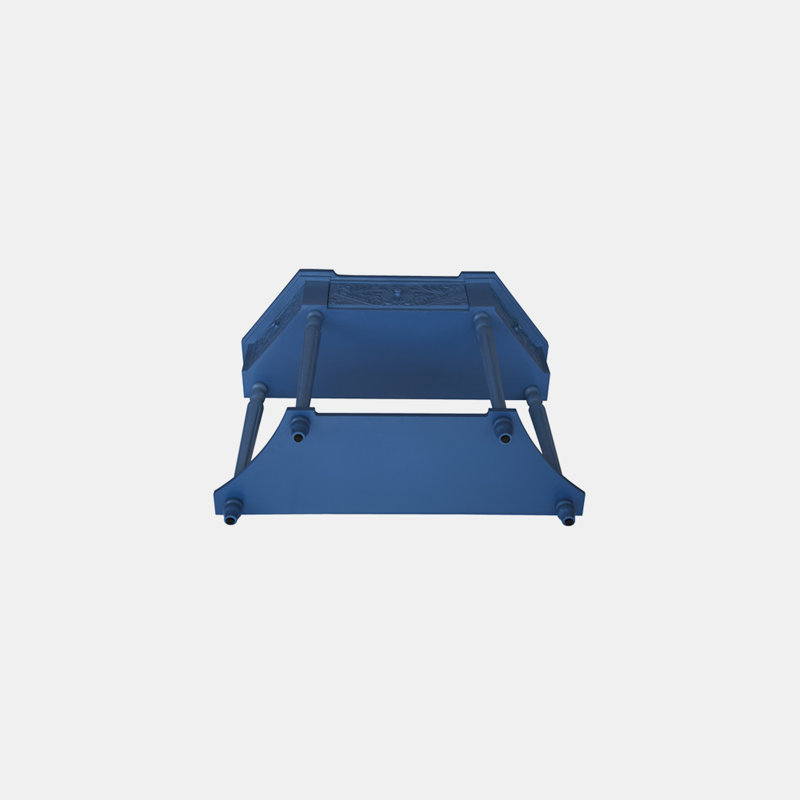 Allysandra 39.37'' Console Table, Navy Blue