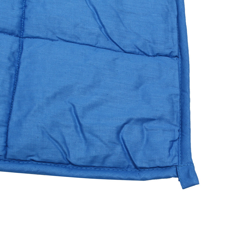 Weighted Throw Blanket, 59.05 W x 78.74 L, 15 lb, Blue