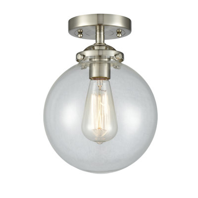 Plafonnier semi-encastré à simple sphère 8 po 1 lumières Felica