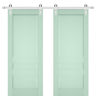 Veregio Panelled Wood Barn Doors