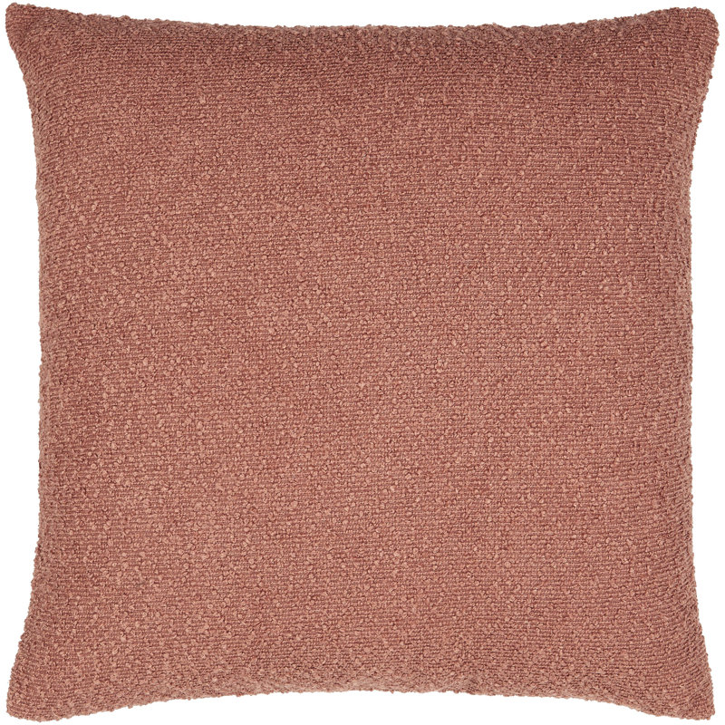 Housse de coussin Olinda, H 20 po x l 20 po, Housse de coussin seulement - sans coussin, Rose