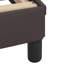 Structure de lit sans matelas brun foncé Hvar 160 x 200 cm-1063841340-1063841291