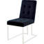 Chaise contemporaine à dossier bleu (2) - Sièges et pieds pour une expérience de luxe Chaises modernes avec (de 2) élégantes et sophistiquées