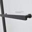 Porte de baignoire sans cadre l 39,5 "x H 55,1" Canteras-83460575
