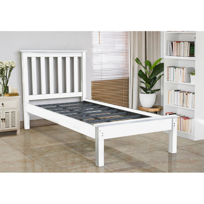 Beaverville Bed, White, Single (3')