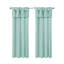 Recycled Cotton Blend Ruffle Tie-Top Curtain Pair-755824752-755824748