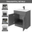 36" Single Bathroom Vanity Sink Base Cabinet-91943496